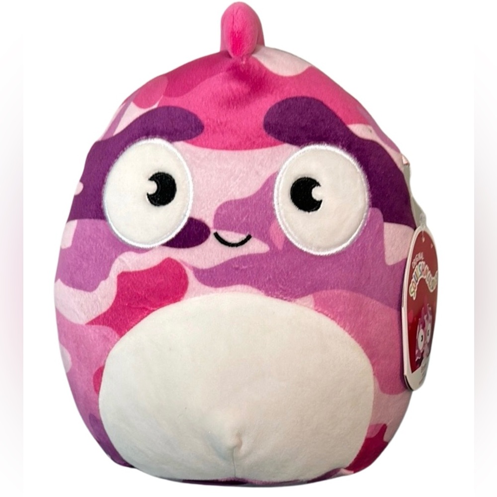 Squishmallow Brontë Pink Chameleon  Valentine’s Day 2022 8” Exclusive NWT 💕